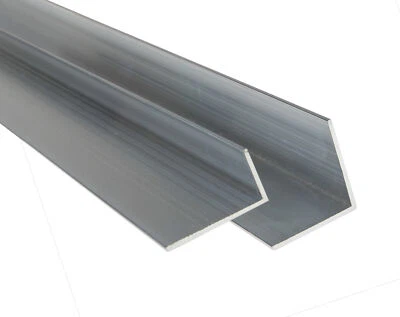 METALXACT® Ángulo de aluminio 1-2 m carril de aluminio perfil en L perfil de aluminio perfil angular barra angular