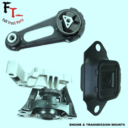 JUEGO DE 3 SOPORTES DE MOTOR Y TRANSMISIÓN -- SE ADAPTA A: NISSAN VERSA NOTE 2014-2019 1,6 L Foto 2 de 2