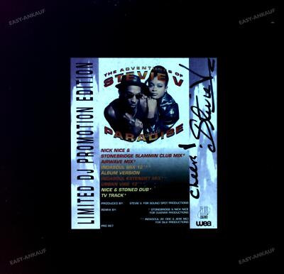 Adventures Of Stevie V. - Paradise 2Maxi (VG+) '