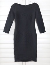 JUST CAVALLI Roberto Cavalli $431 Seamed Bodycon Stretch Sheath Dress Size XS