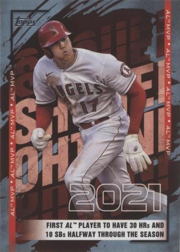 大谷翔平　2022 Topps Commemorative Patch /99 2022 Topps Shohei Ohtani AL MVP Commemorative Patch Card #/99