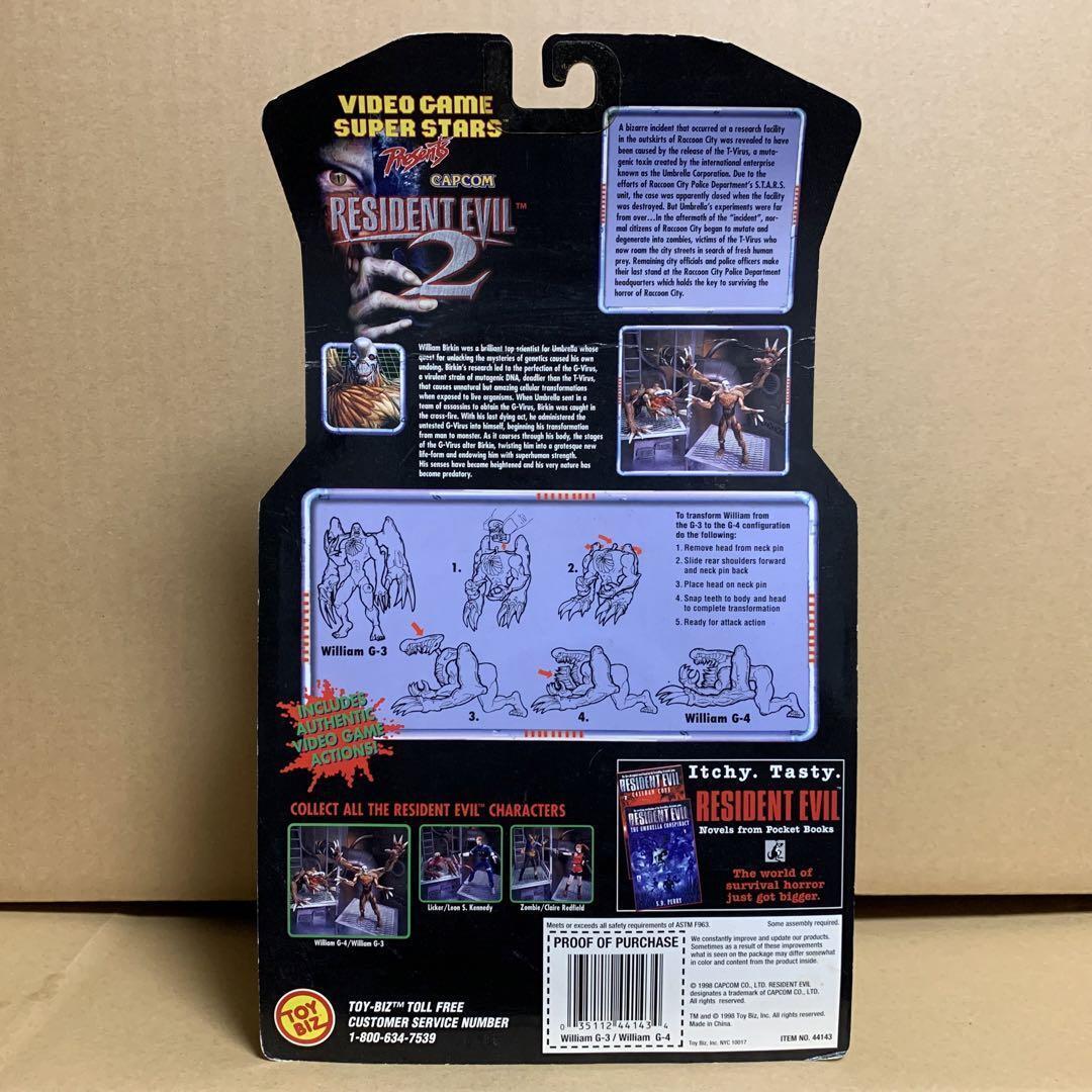 Vintage Toybiz Resident Evil - Biohazard William Birkin G3 Vintage Toybiz Resident Evil - Biohazard William Birkin G3