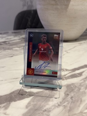 Amir Ibragimov Base Card Autograph Numbered /99 Manchester United Team Set