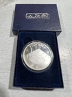 1 Oz .999 Fine Silver Round (Football)