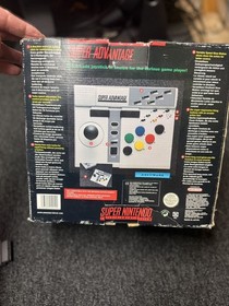 AsciiWare Ascii Super Advantage Joystick Controller Super Nintendo SNES with box