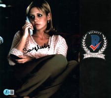 Sarah Michelle Gellar Scream 2 Cici Beautiful Scream Queen 8x10 Photo BAS COA
