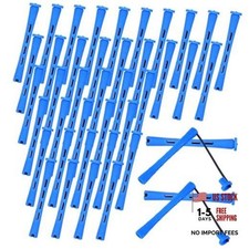40 Pcs Perm Rods for Short Hair - Cold Wave Heatless Curling Rollers - Plastic