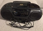 Vintage JVC RC-X220 Portable AM/FM / CD /Cassette Tape Boombox *TESTED WORKS*