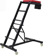 Automotive Topside Creeper 330lbs Adjustable Height Movable Foldable W 4 Wheels