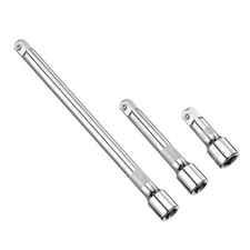 3pcs Socket Extension Bar Set 1/2" Drive 3"/5"/10" Long Impact Driver Adapter
