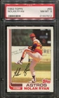 1982 Topps Nolan Ryan #90 HOF PSA 8