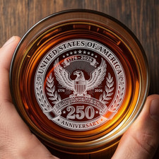 United States 250th Anniversary Engraved Rock...