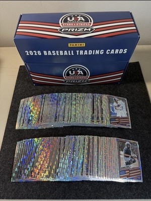 2026 Panini Stars & Stripes Prizm Silver Pandora Complete set of 1-200 cards