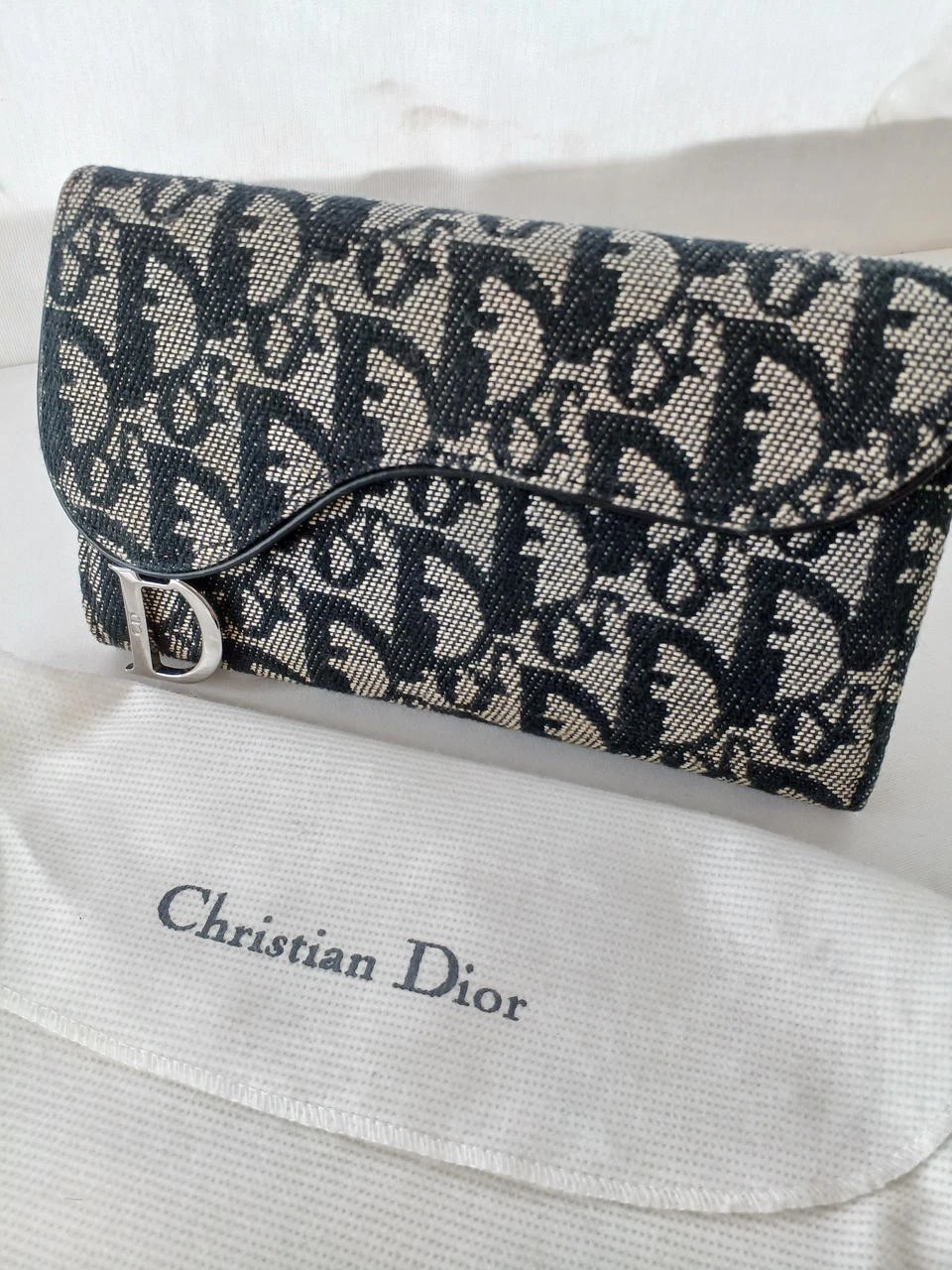 Dior — Christian Dior Trotter Long Wallet Logo 6.6 inches