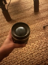 Camera Lens Coffee Mug 12oz Stainless Steel Travel Cup Thermos Flask Sipping Lid