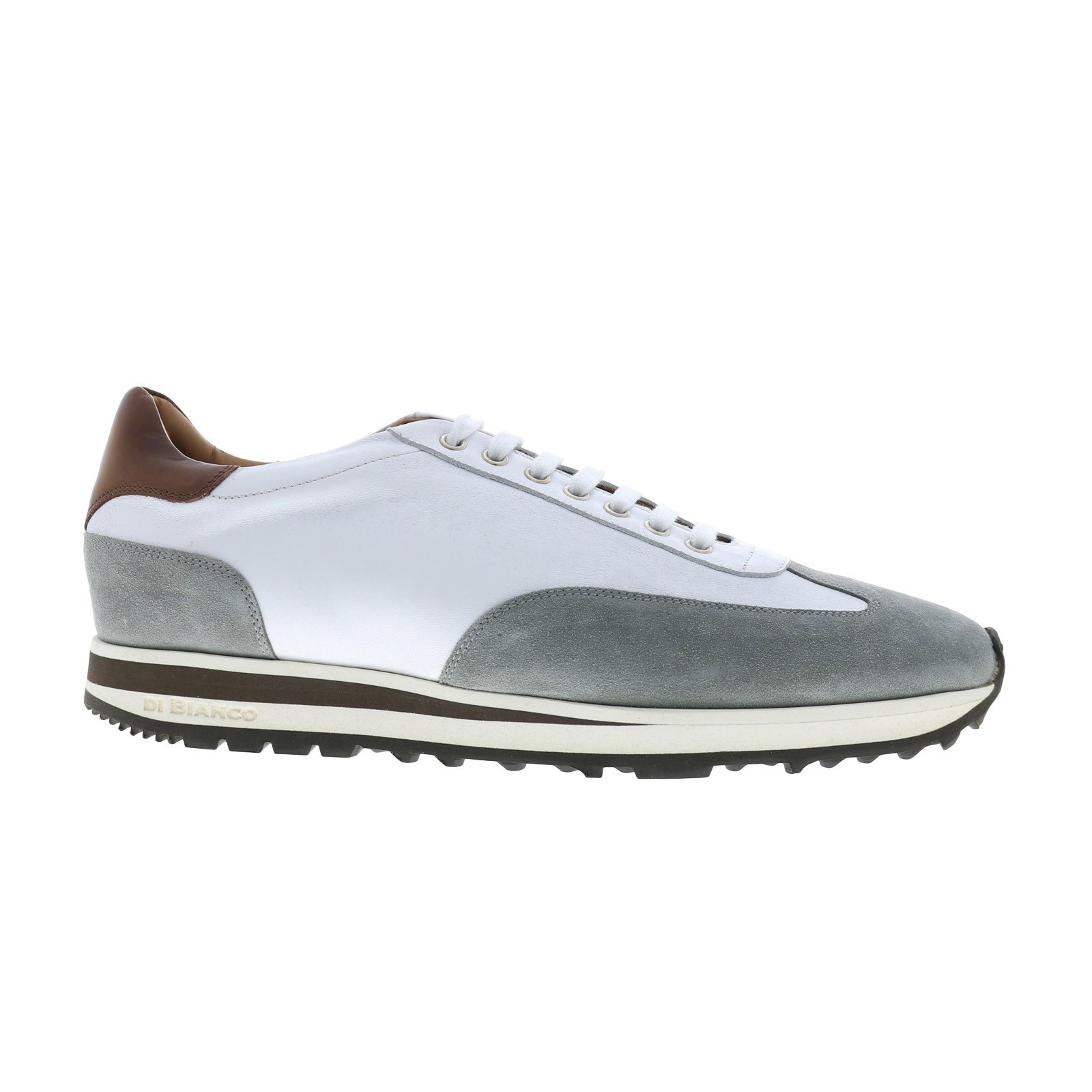 Di Bianco Trieste Suede SB307 Mens Gray Suede Lifestyle Sneakers Shoes 85 34590₽