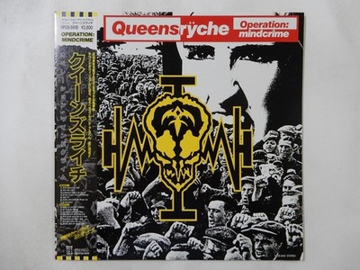 Queensryche Operation: Mindcrime EMI-Manhattan RP28-5618 Japan  VINYL LP OBI