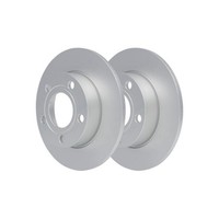 2X Bremsscheibe ATE 24.0110-0116.1 Passend FüR VAG