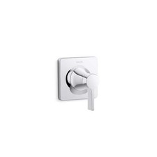 Kohler Venza T28130-4-CP 1-Handle Transfer Valve Trim in Polished Chrome