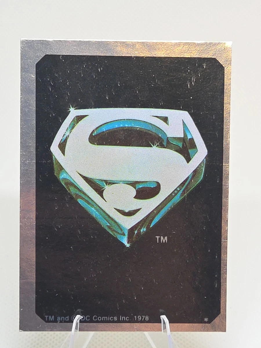 Superman Topps Sticker Collectable Trading Cards for sale | eBay