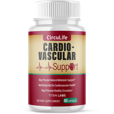 (1 Pack) Circulife Advanced Blood Support Vitamin Formula Circu Life 60 Capsules