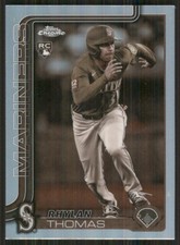 2025 Topps Chrome Update Sepia Refractors #USC185 Rhylan Thomas Mariners 4443