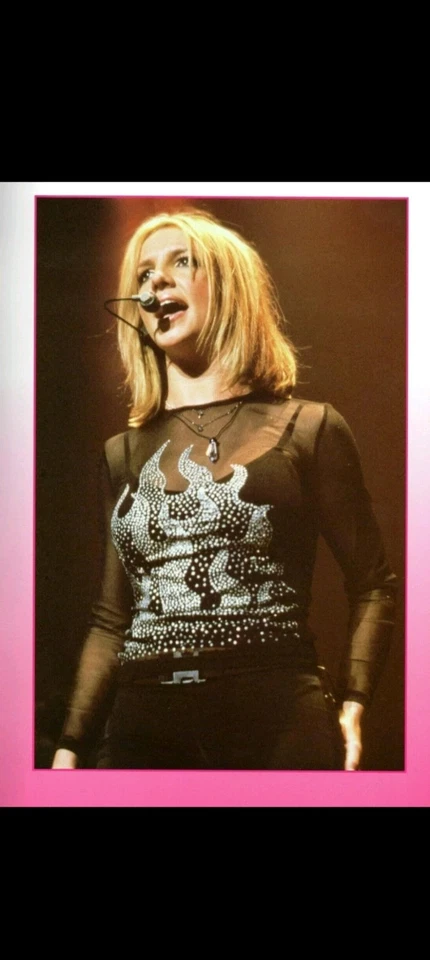 New 2000s Vintage BRITNEY SPEARS STICKER BOOK Modern Publishing Y2K - Image 3 of 4