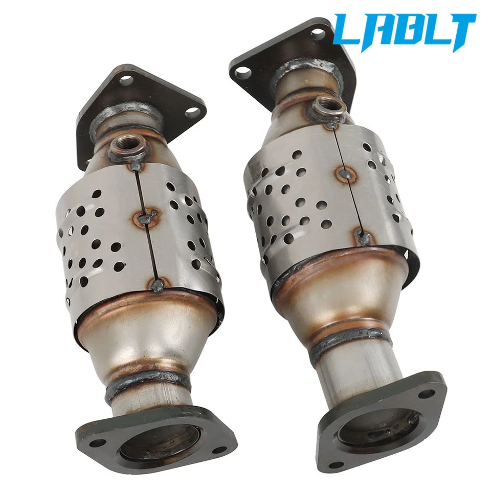 2 peças conversores catalíticos para 2005-2012 Nissan Frontier Xterra NV1500 2500 4,0L - Imagem 4 de 4