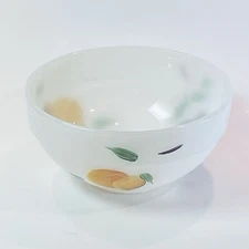 Vintage FIRE-KING 10 Fruit Gay Fad Cereal Chili Bowls Hand Painted 6”