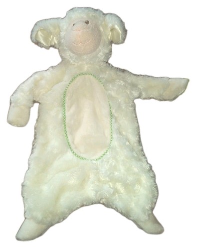 GUC Douglas Baby lamb sheep white Security Blanket infant baby lovey soft spring - Foto 1 di 2