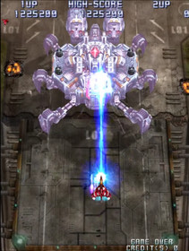 TAITO/MOSS 2007 RAIDEN IV Type X Arcade PCB JAMMA Hard Disk Dongle Only Working