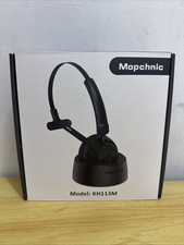 Mopchnic Mono Wireless Bluetooth Rechargeable Headset With Mic KH113M