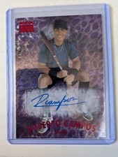 2021 Metal Universe Champions Baseball Roberto Campos Purple Auto