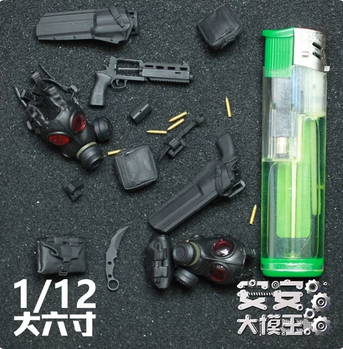 [No Figure]1/12 Male Soldier Accessories Mask Model for 6'' Hank Action Figures