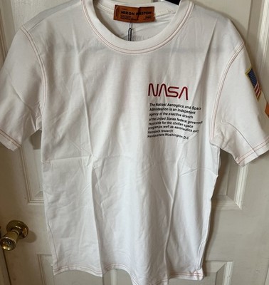 HERON-PRESTON-NASA-SPACE-ASTRONAUT-FALL-WINTER-1990-EMBROILED NASA Size M NWT