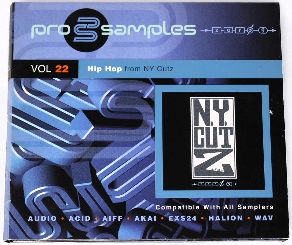 Zero-G Pro образцы 22 хип-хоп образец библиотека/звуковая библиотека/сэмплинг 2 x CD - Изображение 3 из 4