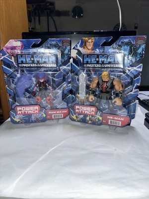 He-man Masters Of The Universe Netflix Figures Lot Of 2 He-man And Ram Ma am