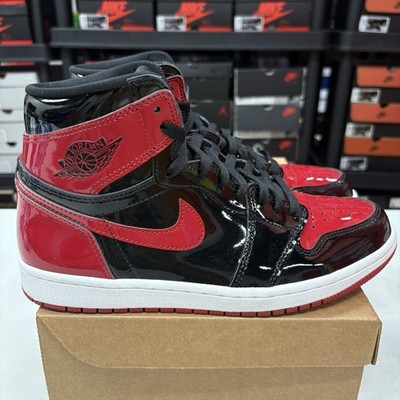 Jordan 1 Retro High OG Patent Bred - Men's Size 8.5 | SHIPS FAST | FREE SHIP