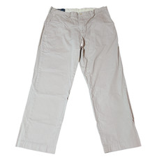 Polo Ralph Lauren Men's Beige Khaki Preston Pant 36x30 Pony
