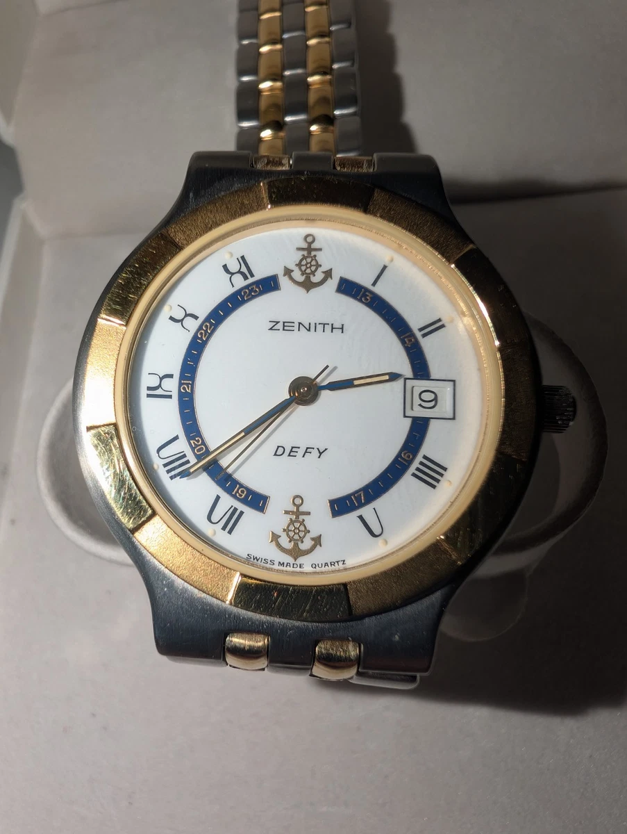 Zenith Defy Mens Quartz Watch Nautical