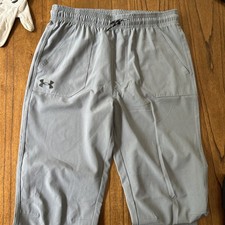 Under Armour Performance Pants Youth Boys Large Black UA Golf Pants Lightweight