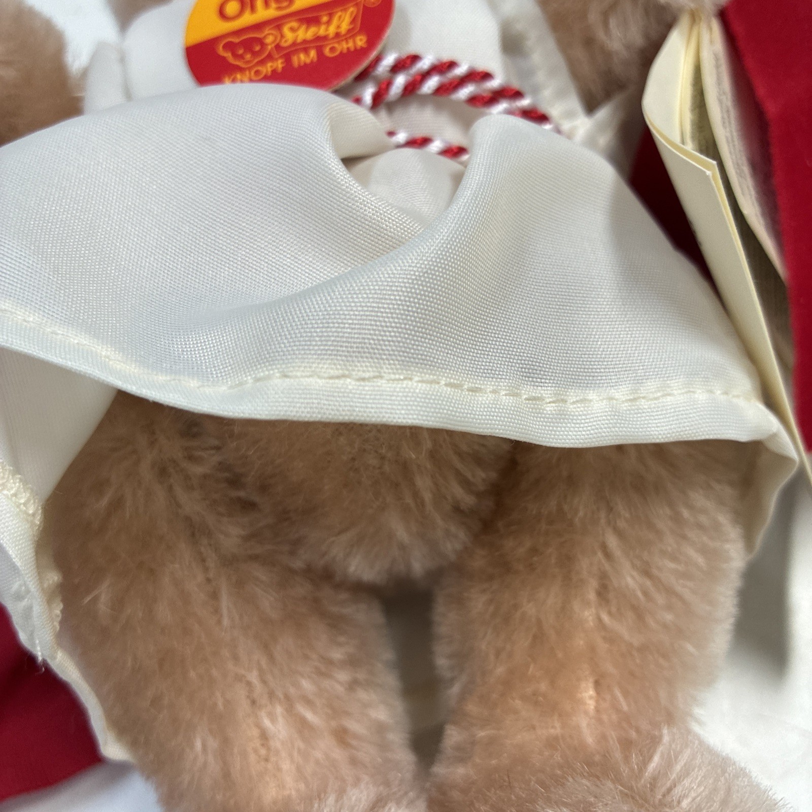 Steiff LE Augustus Roman Bear FAO Schwarz Mohair Tags COA 652172 Germany