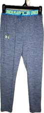 Under Armour Youth Boys Medium Fitted Cold Gear Activewear Pants Drawstring