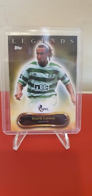 Henrik Larsson Celtic Fc Base Legends Topps SPFL 23/24 On Demand