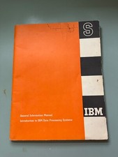 1964 IBM Computer General Information Manual Data Processing book