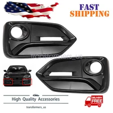 Fits Honda Civic LX Hatchback 2017-2021 Front Right&Left Fog Light Grille Cover