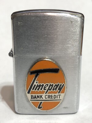 Vintage 1950-60s FIRST NATIONAL BANK - Miles City Montana - Advertising Lighter