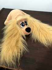 Vintage Pound Puppies Brown Long-eared Tonka 11 Plush Toy