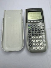 Texas Instruments TI-84 Plus Silver Edition Graphing Calculator Gray TESTED