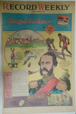 Strange As It Seems: Christian The IX of Denmark by Hix from 12/10/1933